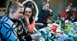 Stuð i sumarbústaðnum