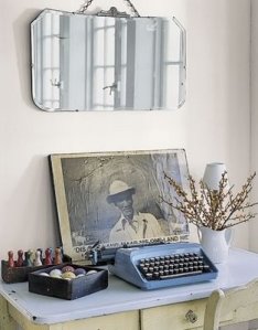 Skyldi Gandri  hafa notað svona fallega ritvél?