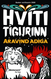 Rosa töff, bókin sjálf er með tígrisröndum