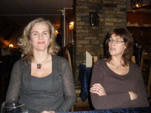 Kristín Gunnlaugs og Laufey Herberts