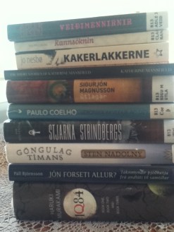 Murakami neðstur, stærstur og þykkastur